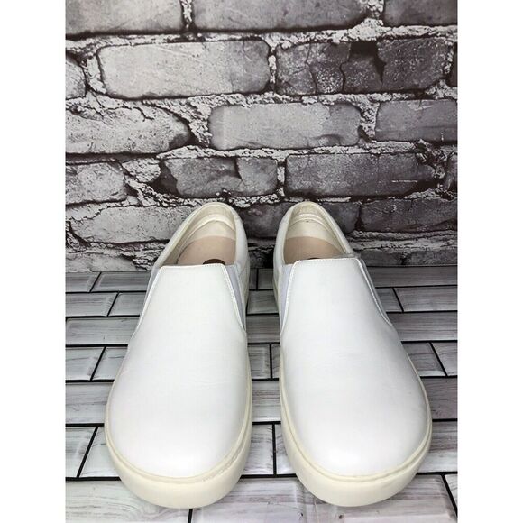 Birkenstock White Leather Oswego Slip On Loafers Shoes Women Sz 42EU/11M US - Picture 2 of 16